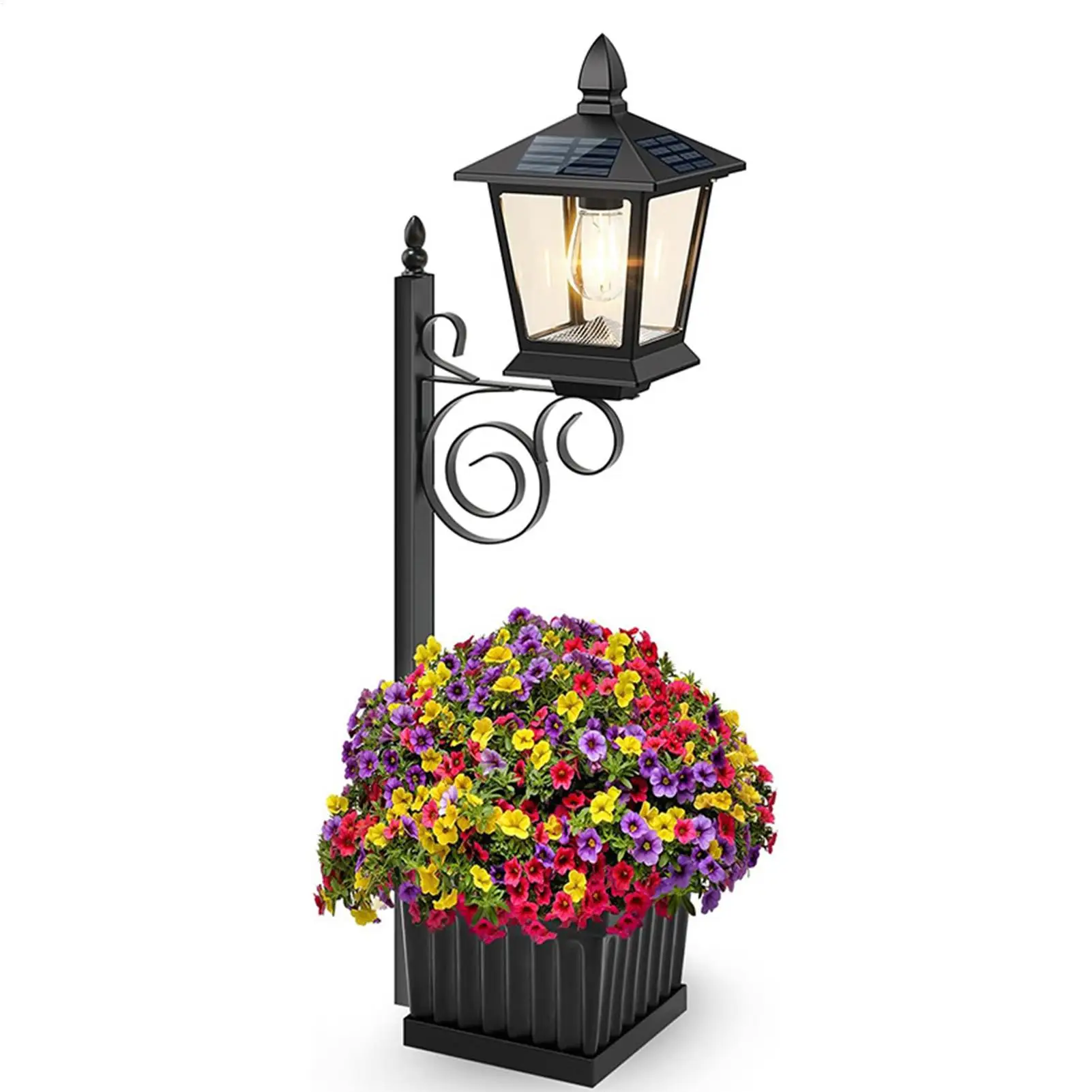 2-in-1-solar-lamp-post-light-waterproof-freestanding-planters-lamp-decorative-solar-lamp-for-outside-front-door-yard-lawn