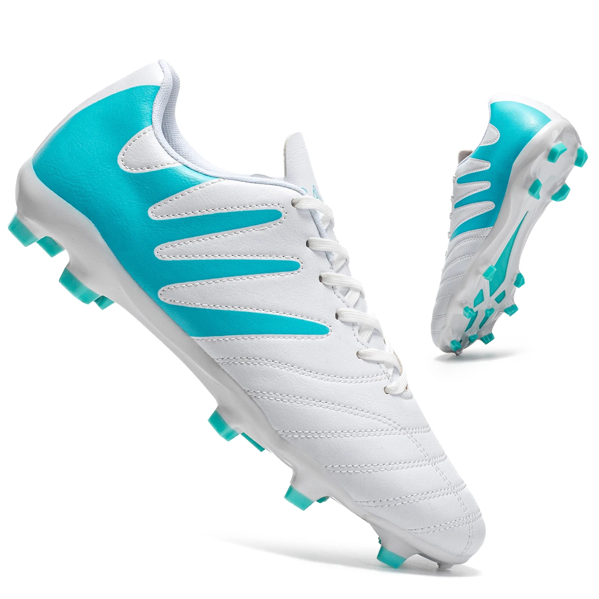

Men's outdoor sports football shoes with long spikes AG/FG, classic style, anti-slip, comfortable, breathable, convenient for co