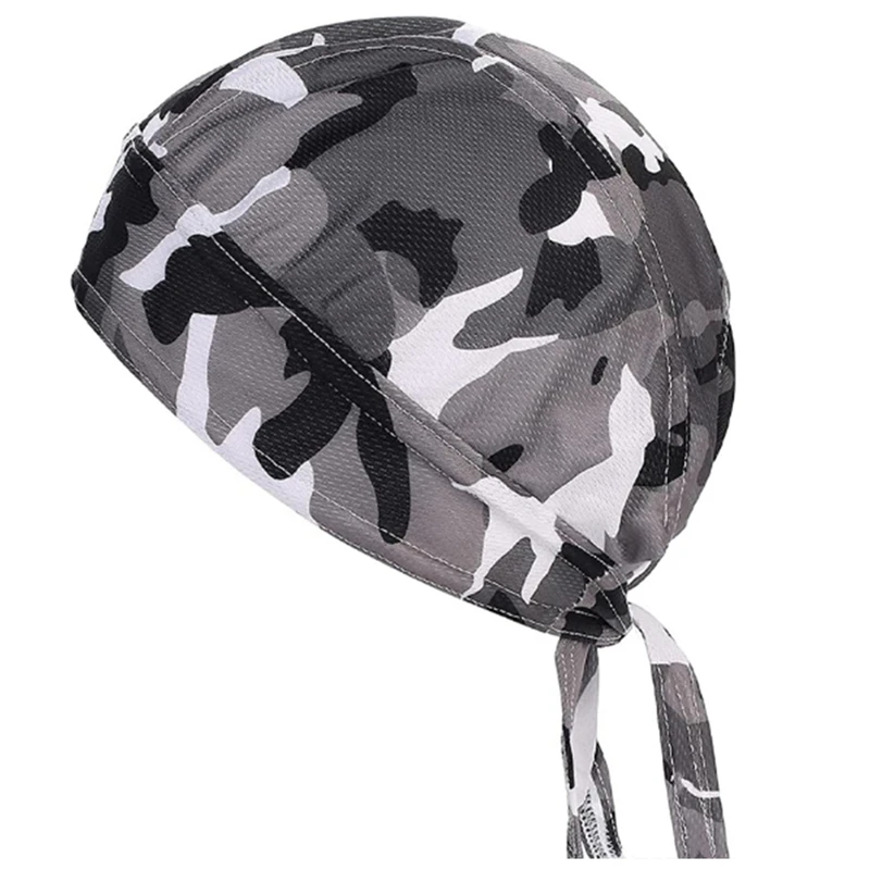 Protezione fascia sciarpa estate uomo corsa equitazione Bandana cappello pirata escursionismo corsa foulard