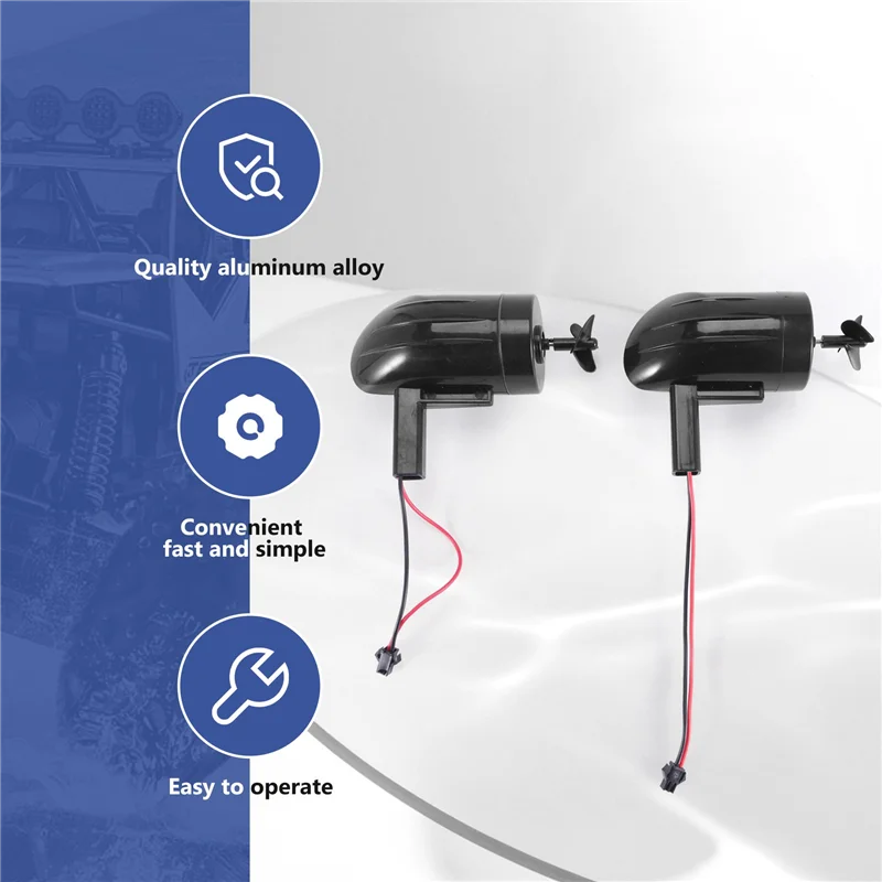 MACH-1 Paar für Flytec 2011–5 Angel-RC-Bootsmotor für verbessertes 2011–5 Köderboot, linke Seite und rechte Seite