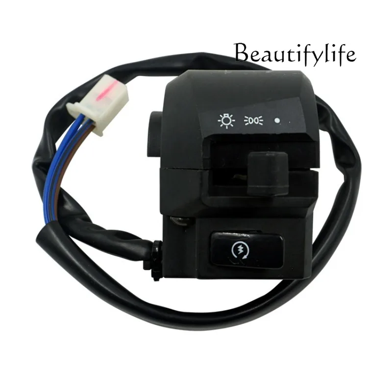YJ Motorcycle Left Right Handlebar Switch Assembly For YBR125 YBR125G Modified Replacement Control Part