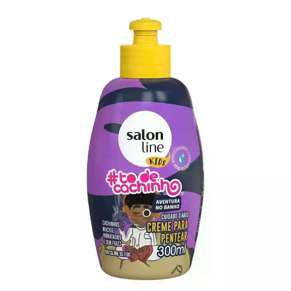 Salon Line 300Ml Adventure Kids Combing Cream In Bath