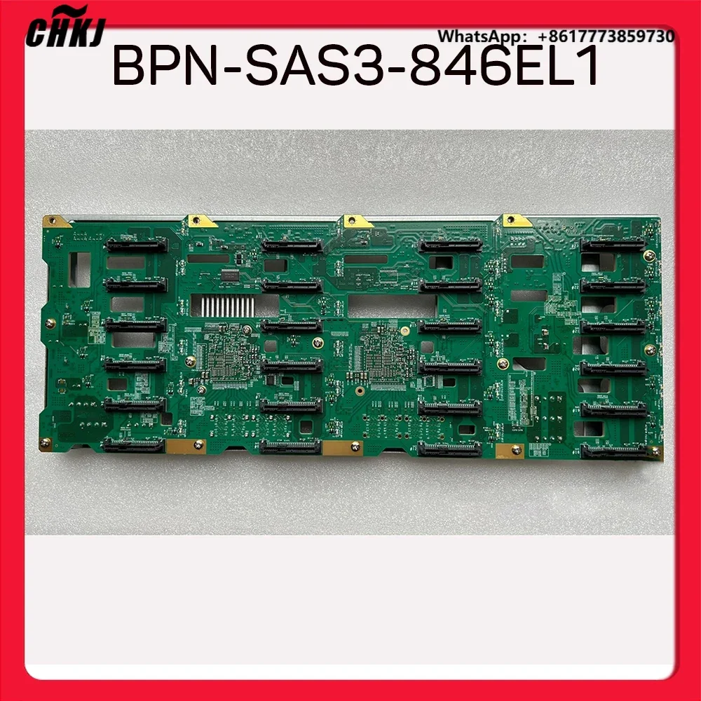 

For Supermicro Server Hard Disk Backplane 24-Position 12GB BPN-SAS3-846EL1
