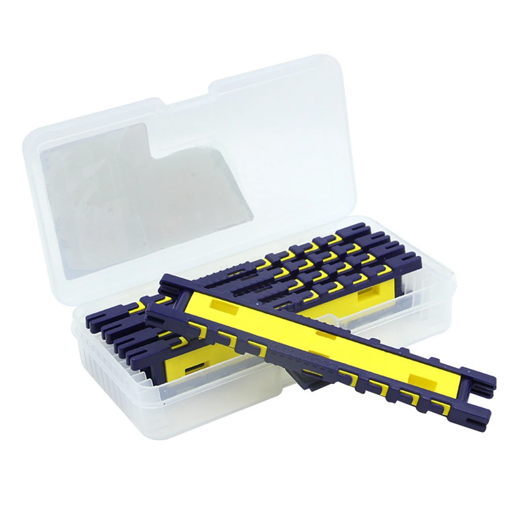 5 Teile/schachtel Rig Wickler Bord Karpfen Angeln Rigs Lagerung EVA Schaum Spulen 17cm Pole Rigs Rigging Shotted Blei core Organizer