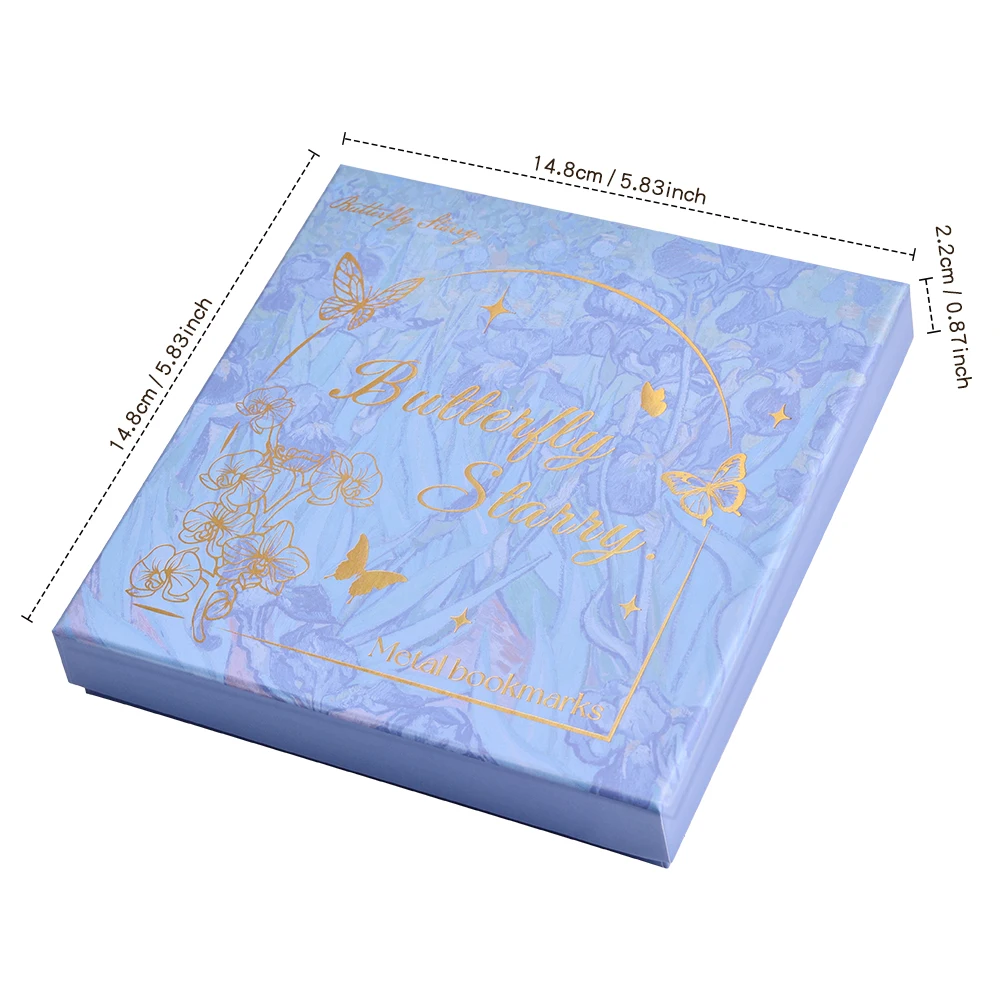 2 قطعة مجموعة الإشارات المرجعية المعدنية على شكل فراشة مجوفة أنيقة شرابة الإشارات المرجعية علامة كتاب كبيرة لمحبي الكتب الطلاب المعلمين