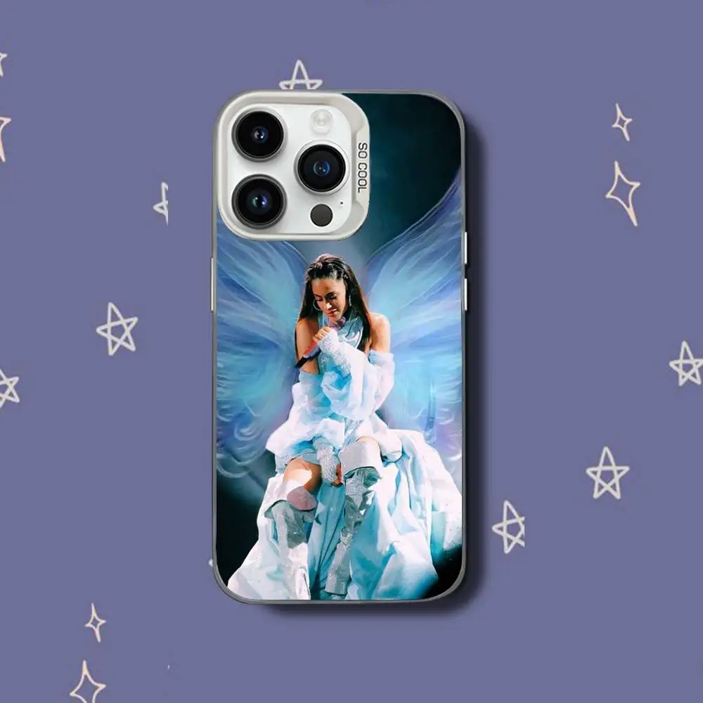 Martina Stoessel T-TINI Phone Case For iPhone 17,16,15,14,13,12,11,Pro,XS,Max,Plus,Mini,SE White Candy Matte Shockproof Cover