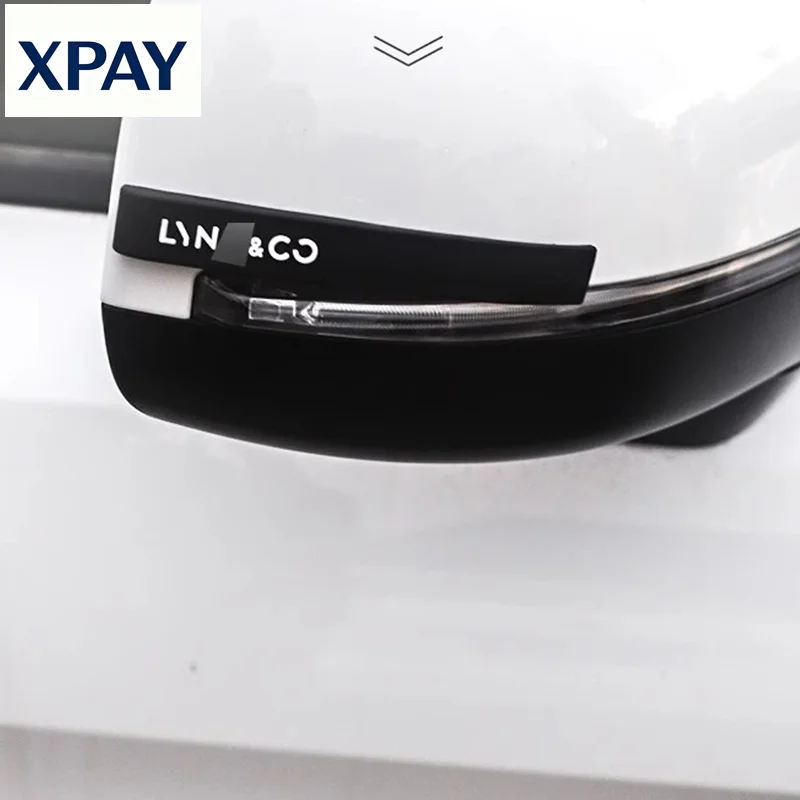 

For Lynk&Co 01 2021-2025 Door Anti-collision Strips Rearview Mirror Anti-collision Strip Automobile Modification Supplies