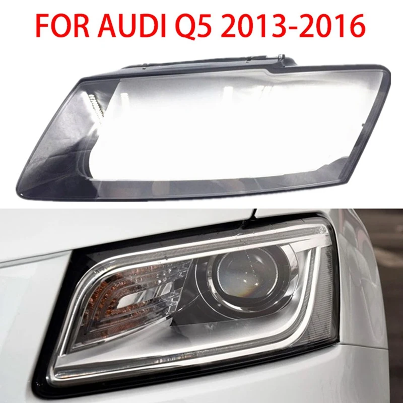 

Headlight Cover Headlight Shades Headlight Housing Clear Outer Cover Auto For Q5 2013-2016