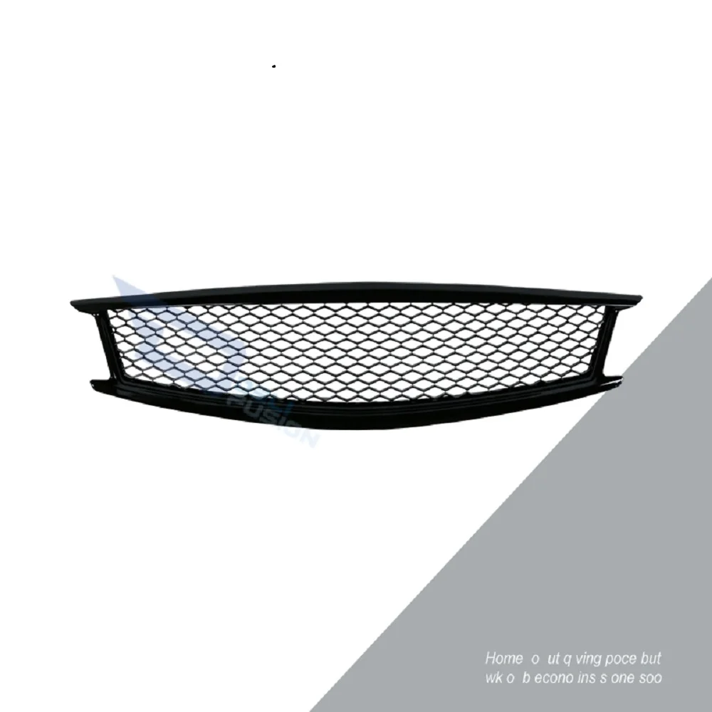 

For Honey Comb Type Front Mesh Grill For 10-14 Infiniti G37 4Door Sedan Gloss Black ABS Car Exterior Modified Racing