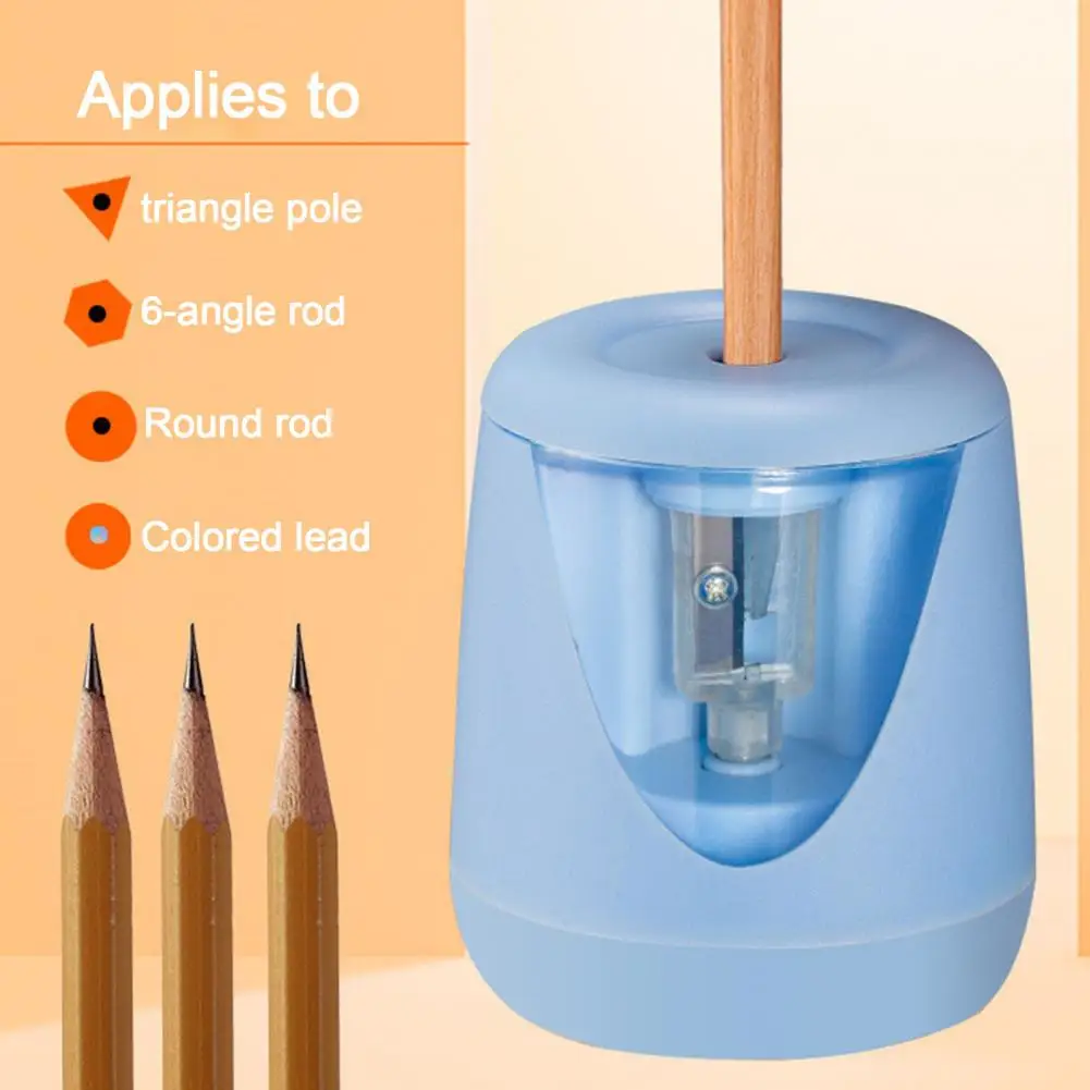 Szybki temperówka przenośny akumulator elektryczny temperówki do ołówka idealny artykuły szkolne na prezenty dla studentów do precyzyjnego