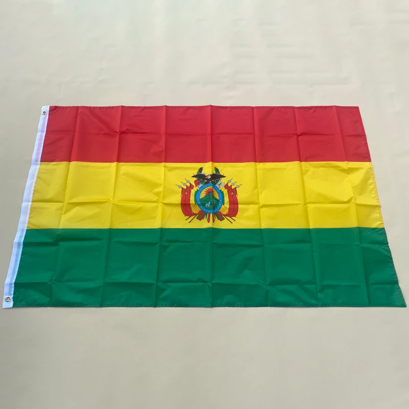 EOODLOVE FLAG Bolivian flag South American flag 90x150cm polyester fiber multi-ethnic Bolivian flag hanging decoration