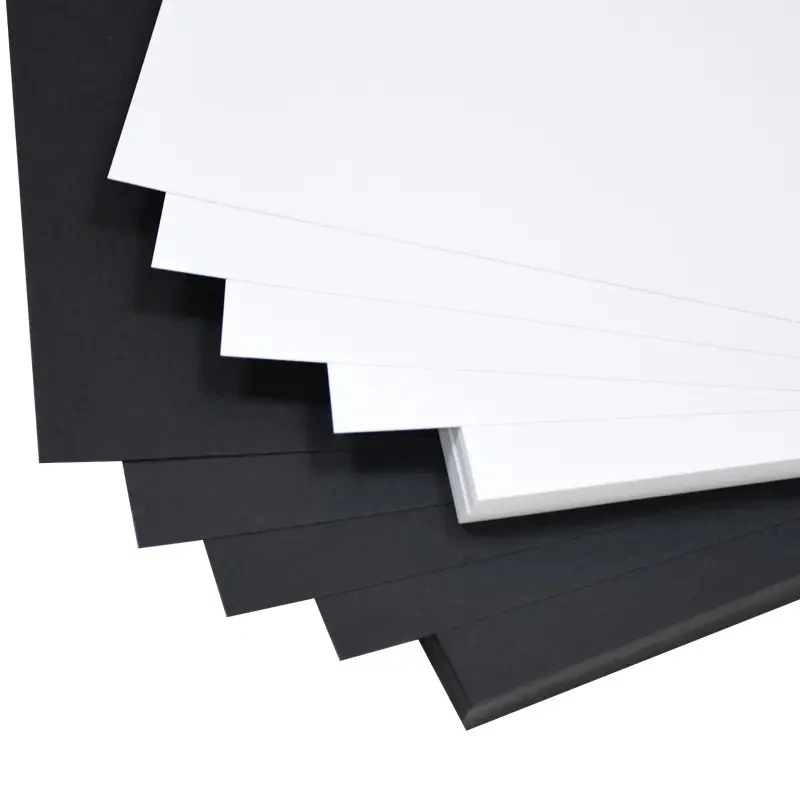 White Black Frosted PP Plastic Sheet 100x200 210x297 200x300 300x300mm Thickness 0.3-2mm Polypropylene Board