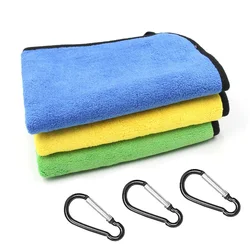 New Thickening Fishing Towel Non-stick Absorbent Outdoor Sports Wipe Hands Microfiber Soft Towel Fishing Accessories Equipment