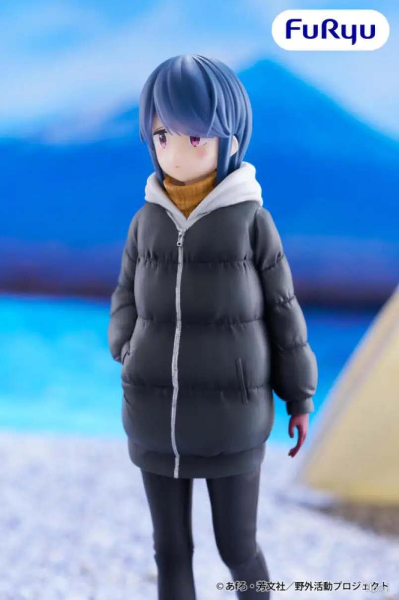 Genuine In Stock FuRyu Trio-Try-iT Laid-Back Camp Season 3 Rin Shima Figure Anime Model Toy Collectible