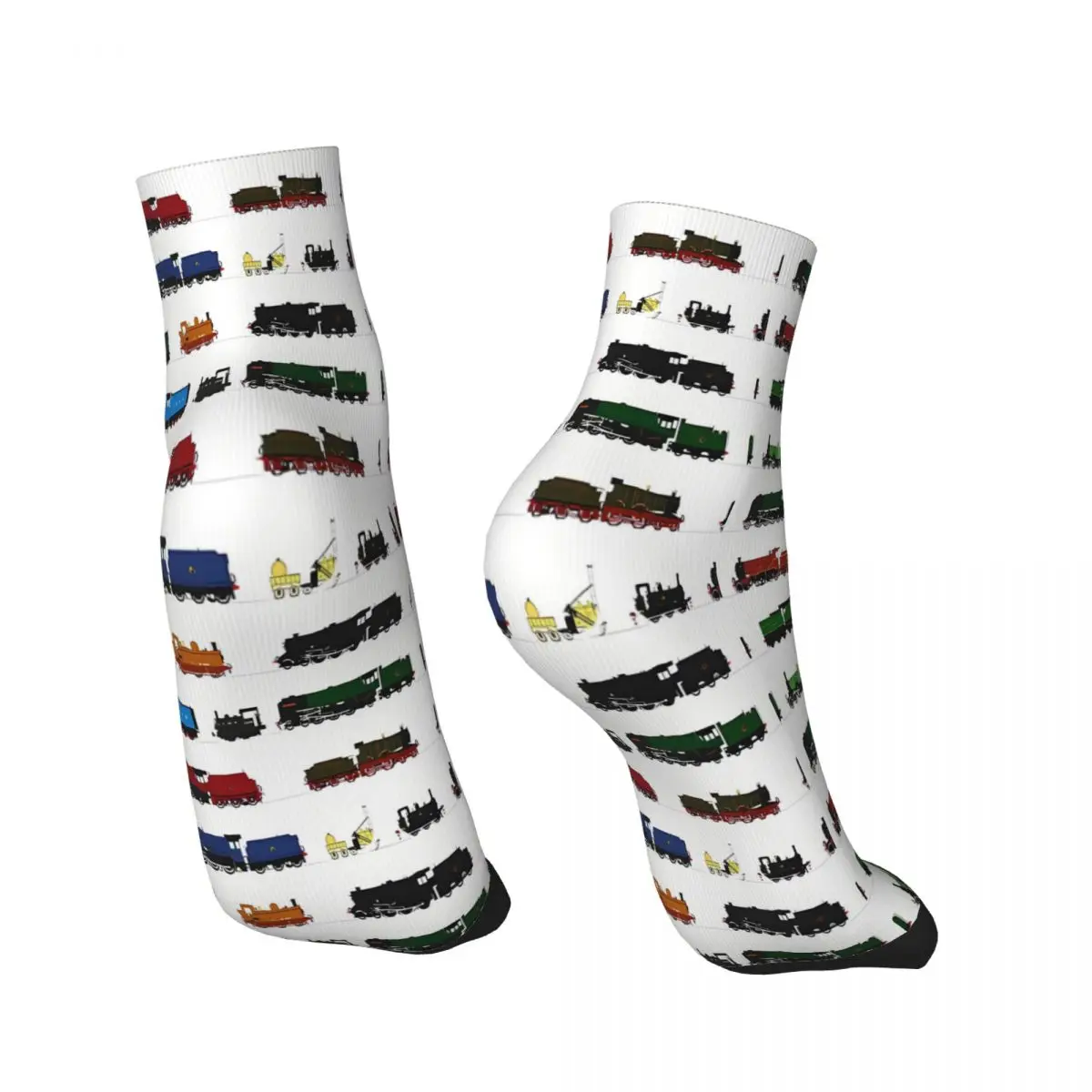 Iconic-calcetines tobilleros para hombre y mujer, medias de estilo británico, Hip Hop, para verano