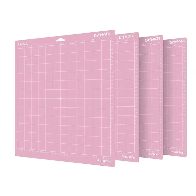 6 шт./лот, разноцветные коврики для гравировального станка, базовая пластина, режущие коврики для Cricut/Cameo 4 с клейкими ковриками для резки ПВХ