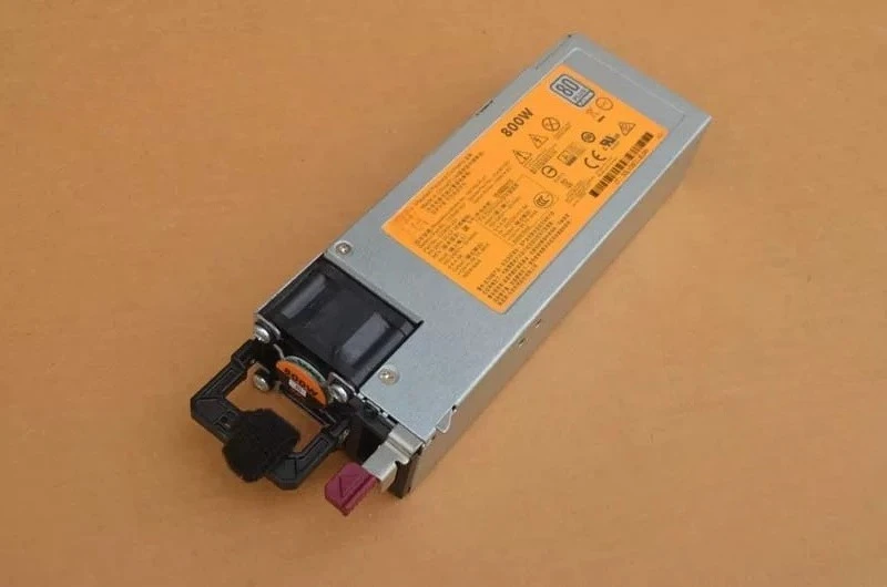 For 800W Server Power Supply for HP DL360P Gen9 720479-B21 723599-001 754381-001 Hot Swap PSU Replacement