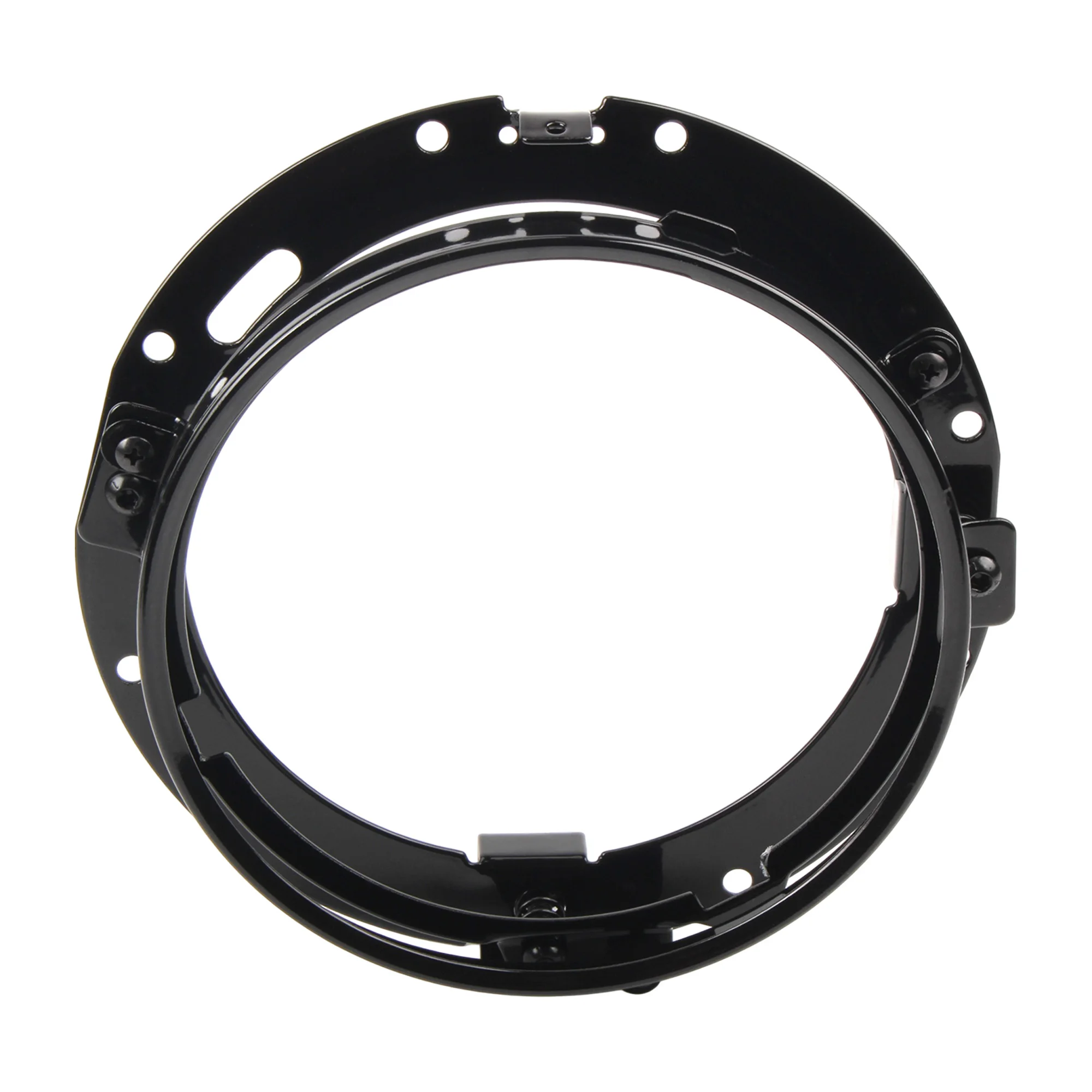 7 Zoll Runder LED-Scheinwerfer-Montagehalterungsring-Adapter für Harley Motorrad Jeep Wrangler Suzuki Samurai Scheinwerfer Modifiziert – Detail 14