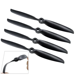 10pcs/lot 6040 6x4 6x4E Nylon Propellers For 2450 Hihg Speed Brushless Motor For Su27 F22 KT Fixed-wing Airplane VS APC Props