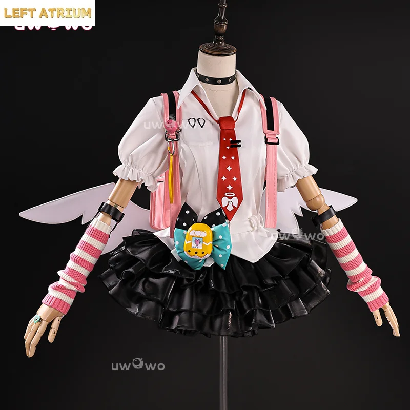 

UWOWO Collab Series: Game Zenless Zone Zero ZZZ Sunna Knitted Sleeves Cosplay Costume With Bag Halloween Costume