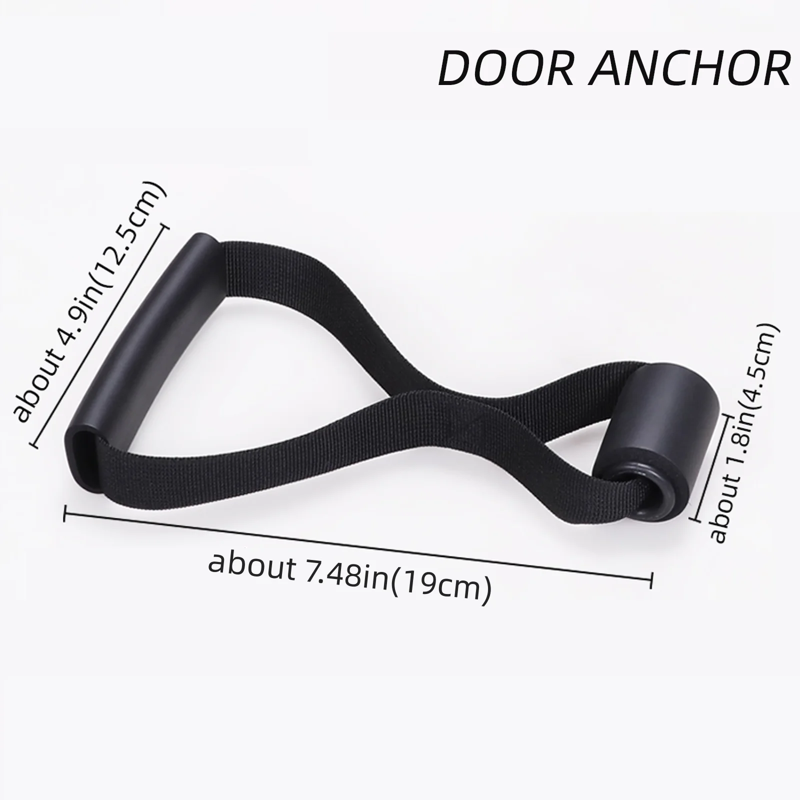 Door Anchor Pull Rope Door Buckle Home Fitness Elastic Exercise Training Strap Resistance Band Fitness Equipment Accessories