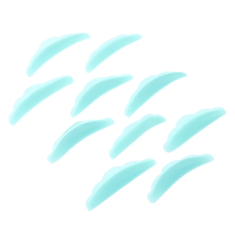 Cílios Perming Pad, Silicone Curler Rods, Lashes Lift, Shield Tool, 5 Pares