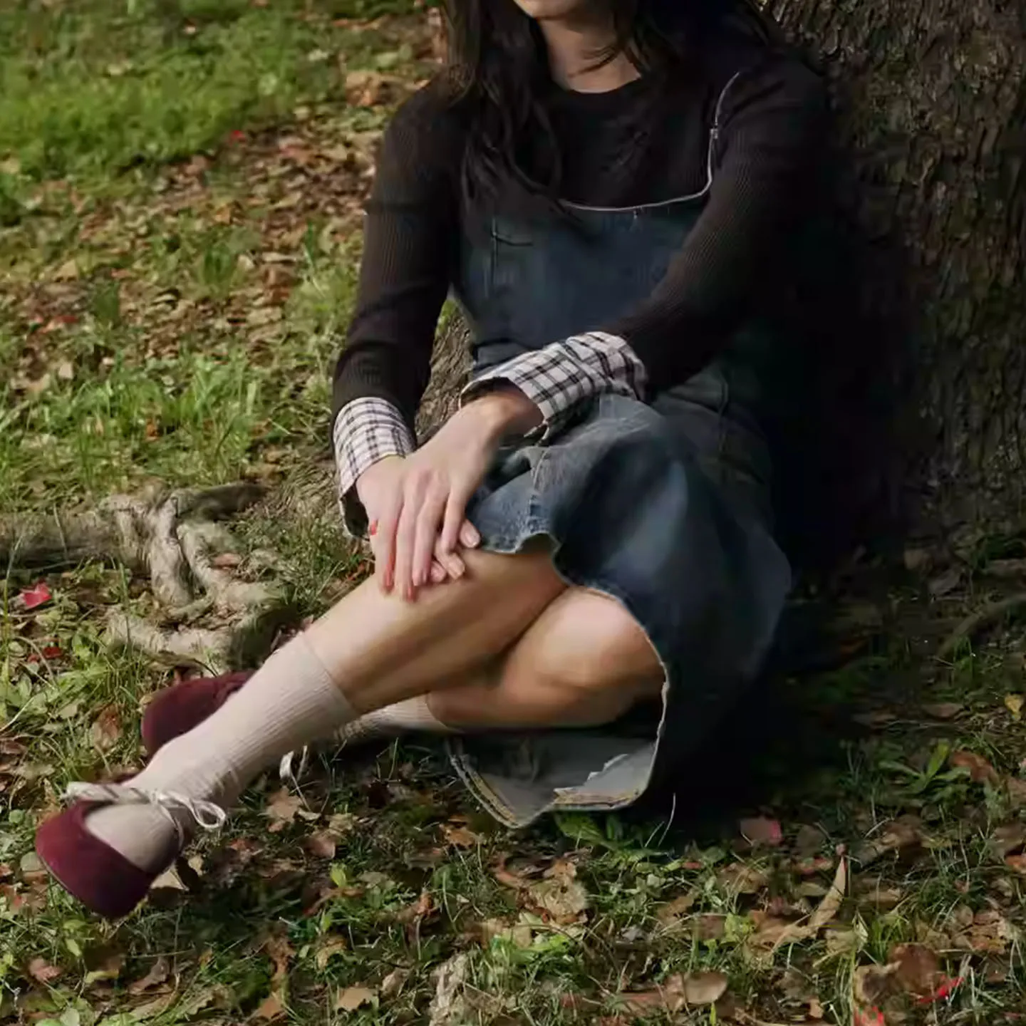 Faionable ميدي الدينيم الدكتور المرأة Sle Personali الخريف 2025 وصول جديد Z Svel جولة Ne ملابس يومية #3