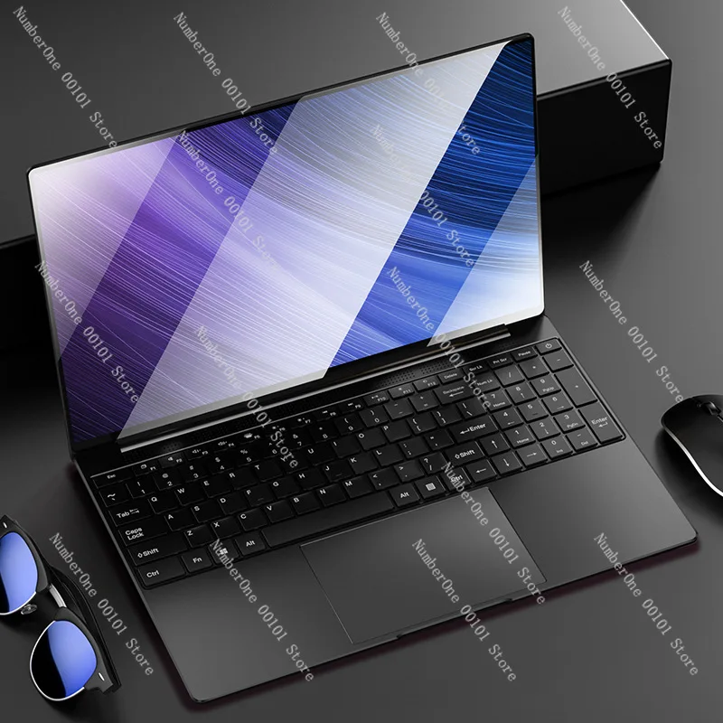 New 14-inch large screen laptop, thin and portable student 95 new office design gaming laptop