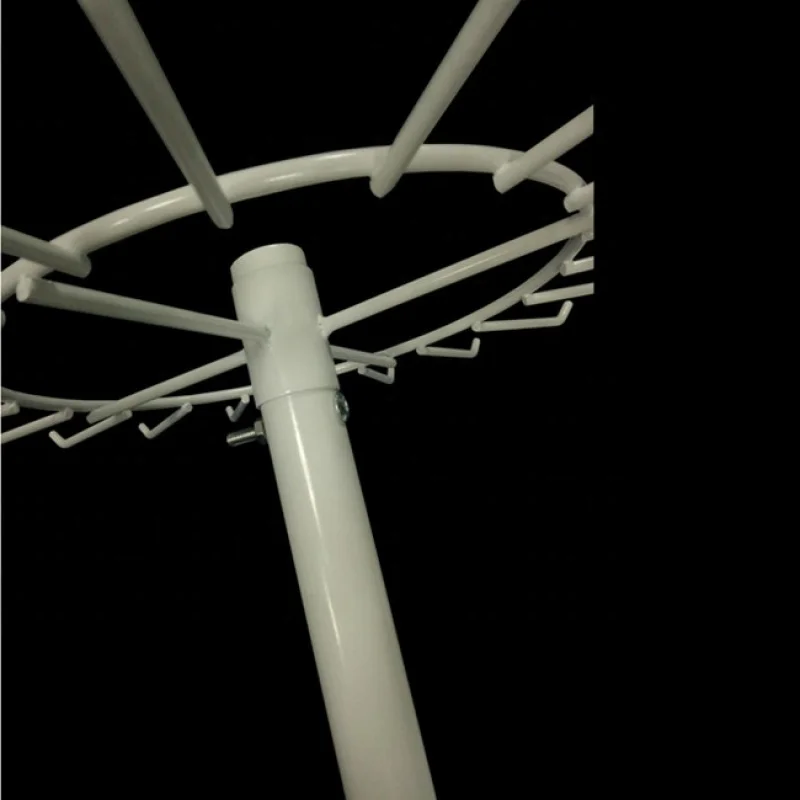 custom.Floor-standing Metal Belt Display Stand