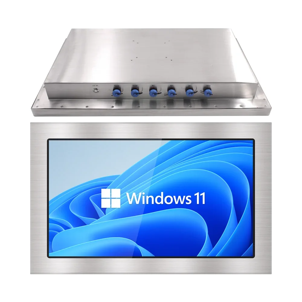 

IP65 Waterproof Wall Mount Rugged Touch Screen Panel PC 21.5 Inch Industrial All In One Panel Pc