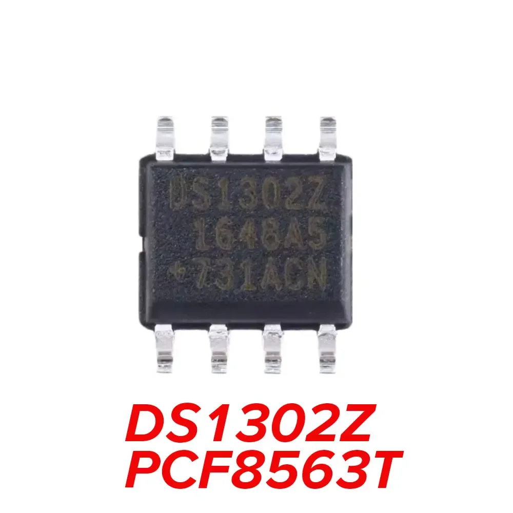 10PCS DS1302Z DS1307Z PCF8563T DS1302 DS1307 PCF8563 SOP-8 IC Chip