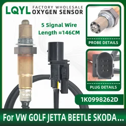 Oxygen Sensor Wideband O2 Sensors Car Air Lambda Probe For Skoda 1999-2005 VW Jetta 1.8L-L4 0258007351 1K0998262D 234-5112