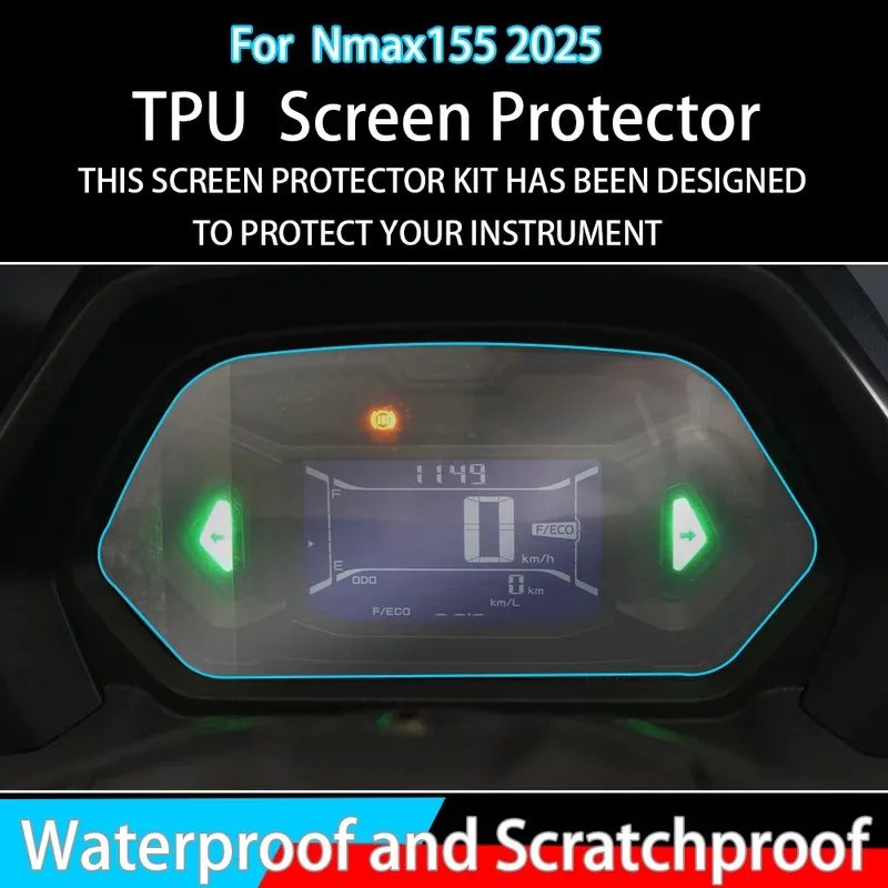 

Для YAMAHA NMAX155 NMAX 155 N MAX 155 2025 мотоциклетная пленка для приборной панели, защита от царапин, защита экрана