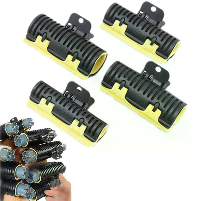 Hair Diy Styling Perm Rod Clips With Sponge Heat-resistant Digital Bar Clamps Hairdressing Wave Maker Tools