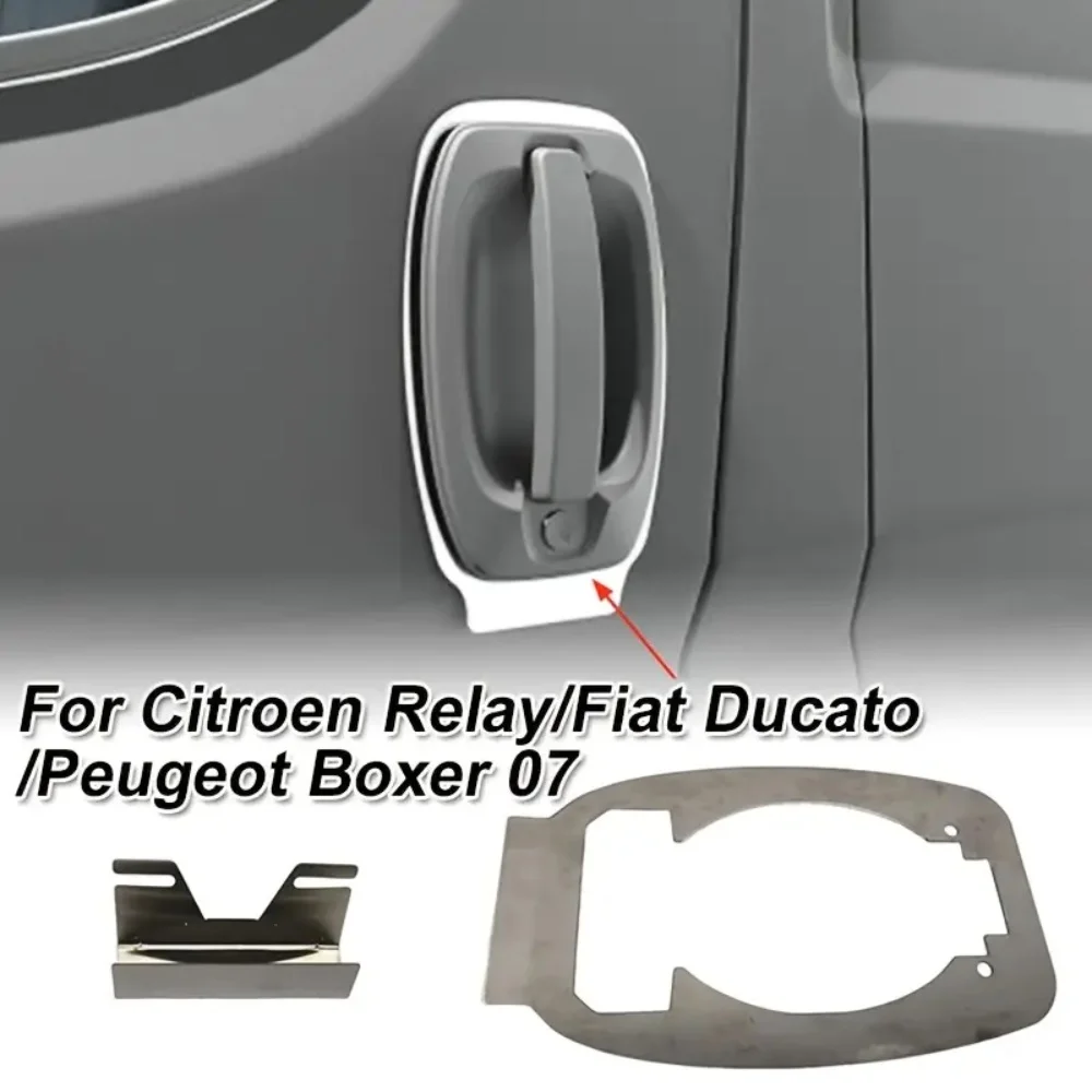 Anti-Theft Door Handle Guard HeavyDuty Theft Prevention Board For Citroen Relay / Fiat Ducato / Peugeot Boxer Easy Installation