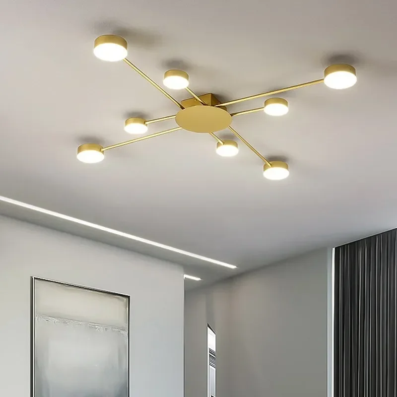 Luz de teto LED em forma de girassol, Iluminação decorativa, Sala de estar, Quarto, Cozinha, Sala de jantar, Casa