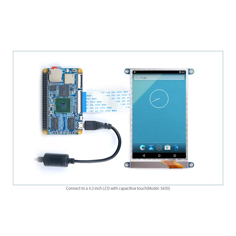 CORE4418 Development Board+Antenna S5P4418 Quad-Core 1GB+8GB EMMC WiFi BT4.0 Gigabit Network Interface Supports