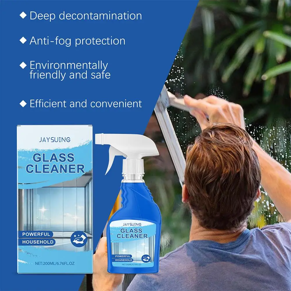 

Household Glass Cleaner For Gentle Cleaning Without Leaving Water Marks, Easy To Wipe ﻿ C0K2