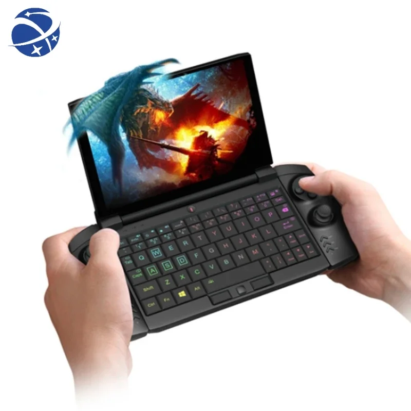 

YYHC Pro PC Mini Laptop, 7.0 inch, 16GB+512GB, Win 10, Intel 11th, 12000mAh Battery, Support WiFi & Wireless, , with Gamepad