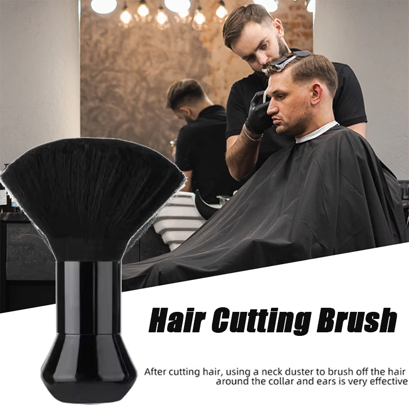 فرشاة قص الشعر الناعمة أداة تنظيف تصفيف الشعر كنس الرقبة تنظيف منفضة قطع الشعر فرشاة صالون الحلاقة اكسسوارات الحلاق