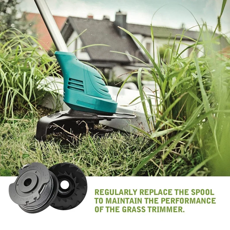 Замена катушки триммера для, 8 шт. катушка триммера для струн, совместимая с беспроводным триммером для травы Art 23 SL