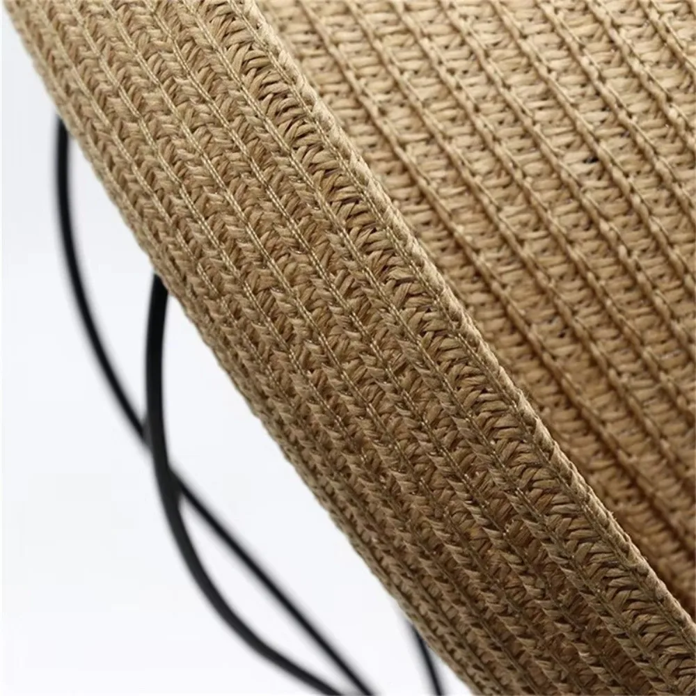 

Cute With Ears Hat Straw Mesh Breathable Baseball Cap UV Protection Children Hat Summer