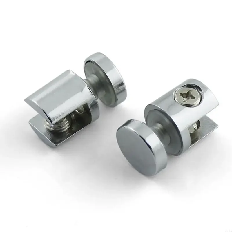 Metal Fix Clamp for 10-12mm Thick Glass Adjustable Glass Clamp Holder Bracket Shelves Corner Bracket Furniture Connector