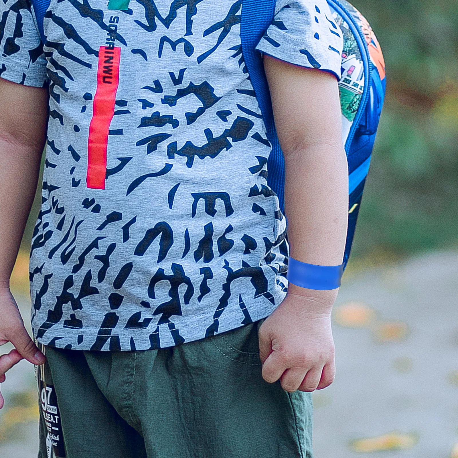 5-teiliges Silikonarmband für Kinder, Slap-Armbänder, Party-Armbänder für Erwachsene, für Event, Geburtstag, Silikagel-Dekoration, Kind