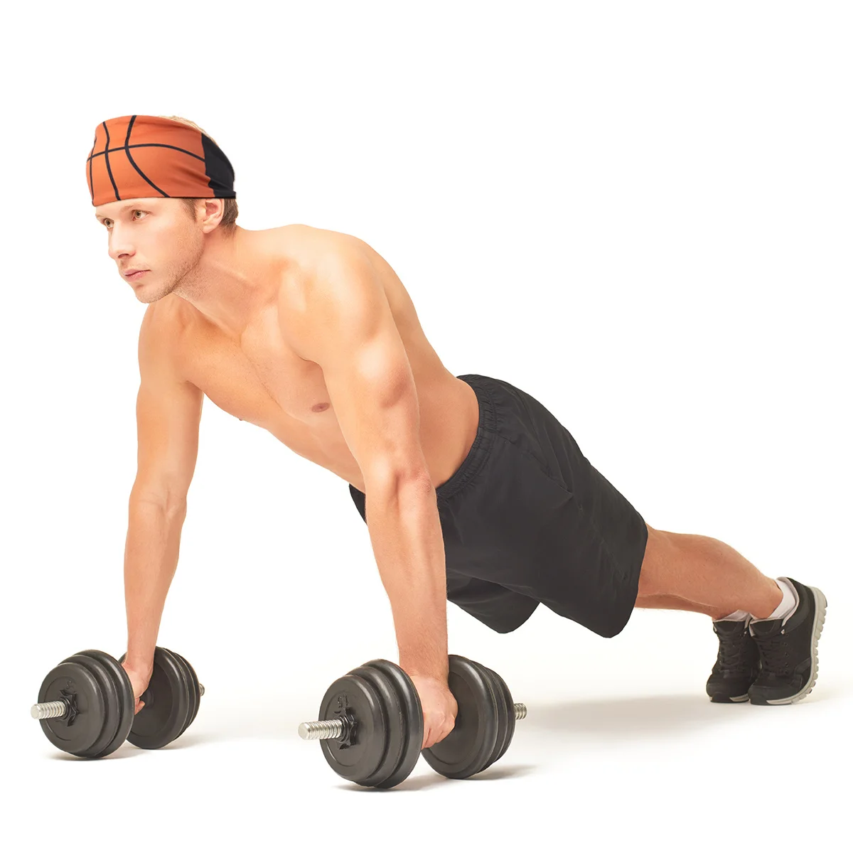 كرة السلة الحجاب البرتقالي سريعة الجافة الشعر الأطواق امتصاص العرق ممارسة عقال غرامة اتقان هدية أنيقة