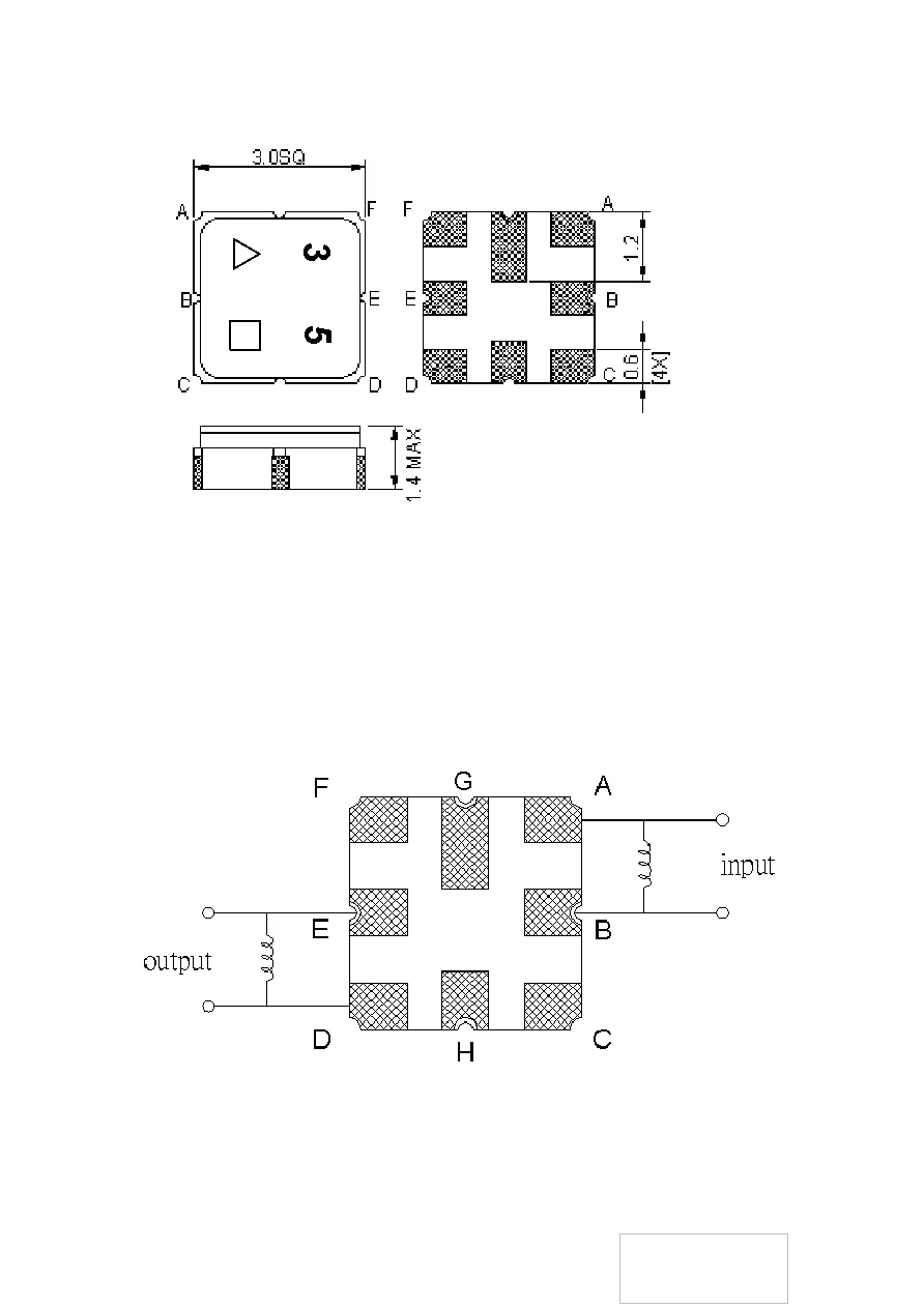 (10PCS) TA0726A 코드 35 새로운 원본 1280.18MHz 패키지 SMD SAW 필터
