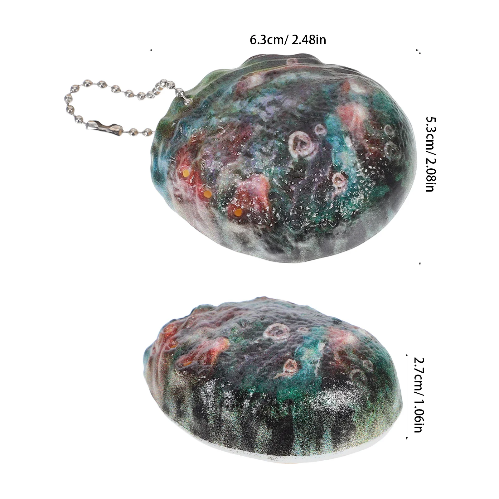 4 pçs abalone concha squirter imprensa para esguitar para crianças forma realista leve durável bordas suaves ao ar livre verão piscina praia