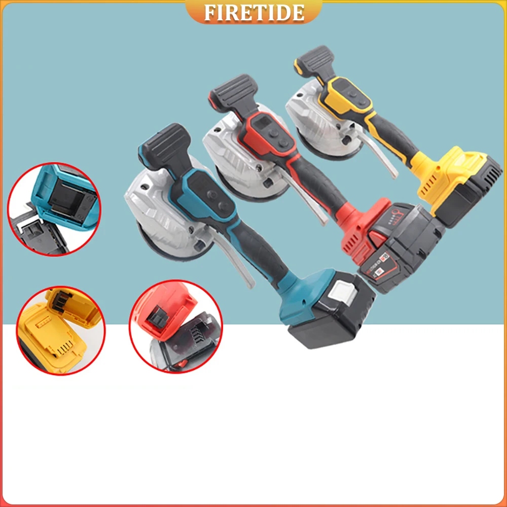

18V Tile Laying Machine 8 Speed Adjustment High Loading Capacity Wall Floor Tile Laying Vibrating Home Decoration Tool