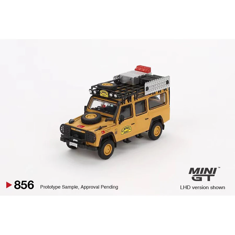 PreSale MINIGT 856 1:64 Defender 110 Turkey Exclusive Diecast Diorama Model Collection Miniature Toys