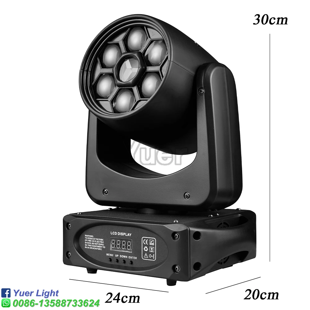 YUER Professional Stage DJ Spot Moving Head Lights 150W Bee Eyes LED Moving Head Disco Wedding Party DMX Stage lighting 15CH